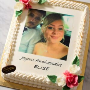 Glace avec photo personnalisée