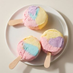 Bâtonnets arc en ciel goût chewing gum 4x50g